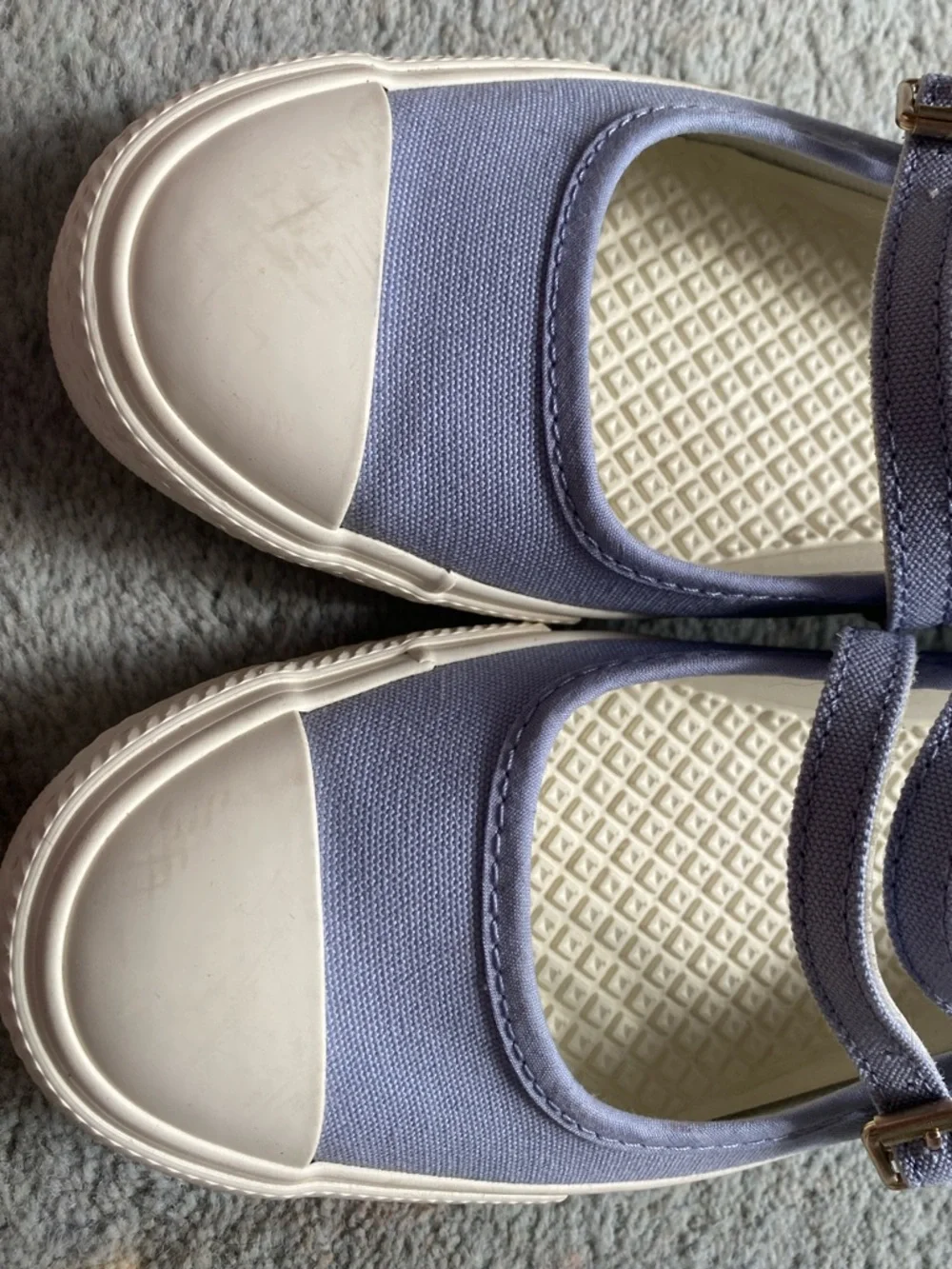 Converse Classic Double-Strap Mary Jane Sneakers in Lavender Size 9.5 New - Picture 12 of 12